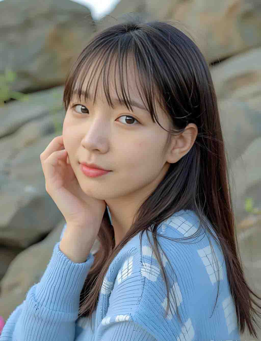 一家人在电影院观看动画电影，孩子露出开心的笑容